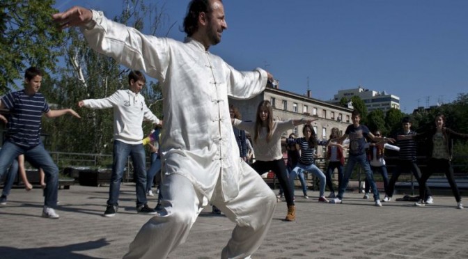Fighting skill taiji